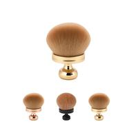 Extra Large Body Makeup Brush, 74mm Self Tanner Back Applicator, For Bronzers Blend Tanning Applicator, Oval Face Leg Makeup Brush (gold)
