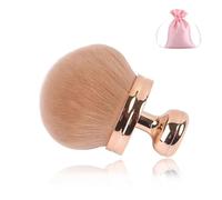 Extra Large Body Makeup Brush for Self Tanner, Body Makeup Brush for Legs, Leg Makeups & Bronzer Self Tan Applicator, Blend and Blur Body Brush, Includes Drawstring Bag (Rose Gold)