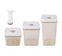 Extra Large Réfrigérateur Snacks Organisateurs Sous Vide Distributeur d'Humidité de Boîte Conteneurs Alimentaires avec Couvercle Étanche à la Poussière Récipient de Stockage Alimentaire sous Vide