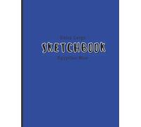 Extra Large Sketchbook, Egyptian Blue: Drawing, Sketching, Painting, Journaling & Crayon Colouring, Egyptian Blue Cover, 100 Pages, 8.5 X 11 Inches (Build Your Rainbow - Sketchbooks)