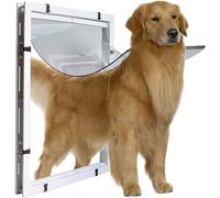 Extra Large Trou De Porte pour Animaux De Compagnie Porte De Chatière pour Chien pour Animaux,Grande Porte pour Chien,Golden Retriever Husky Huntaway,Grand Chien Entrant Et Sortant T, 37 * 24 * 4