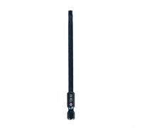 Extra long, pour jeu d'embouts Torx de 100 mm, ensemble d'embouts de tournevis T7-T40, alliage d'acier nominal avec tige hexagonale de /4", pour perceuse électrique, tournevis étoile antidérapant