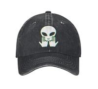 EXTRA Rappeur Alien Hommes Femmes En Coton En Détresse Casquettes Chapeau Classique Extérieur Running Golf Cadeau Casquette Soleil Surprise Pardonner Pour Trendy Étudiant Cadeau Be Beautiful Vibes