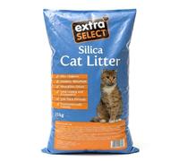 Extra Select Litière pour Chat en silice Non agglomérante Non parfumée 15 kg