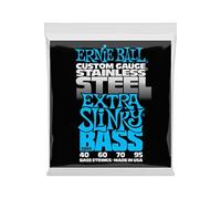 Ernie Ball Cordes pour basse Extra Slinky Acier inoxydable Calibre 40-95 4 cordes