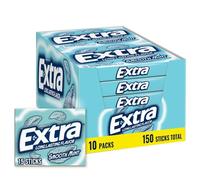 Extra Smooth Mint Sugarfree Gum (Pack of 10)