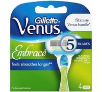 Extra Smooth Replacement Razor Blades For Women With 5 Blades (Pack Of 4)