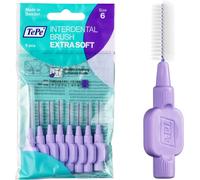 Extra Soft Purple Interdental Brushes (1.1mm-Size 6)/Simple And Effective Cleaning Of Interdental Spaces/1 X 8 Brushes