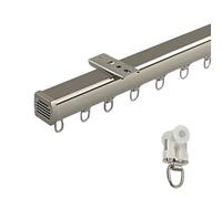 Extra Thick Curtain Track Silent Ceiling Curtain Track Room Divider - Sliding Curtain Rod For Villa/High Window/High Weight Curtain(B-1,100cm)