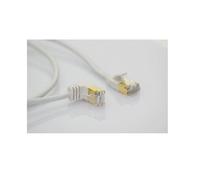Extra Thin Patch Cable CAT.7 Cable CAT.6 Connector SSTP Shielded 1x Angled Conne