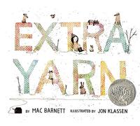 Mac Barnett, Jon Klassen – Extra Yarn – Histoire magique sur la couleur et la générosité – Relié