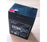 Extracell Batterie au plomb rechargeable scellée 6 V 5 Ah