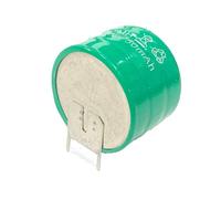 EXTRACELL Batterie Ni-MH 3,6 V 250 mAh à souder pour circuit imprimé PCB, rechargeable