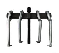 Extracteur à 2 mâchoires de 172,7 cm, engrenage lourd en acier au carbone, retrait de roulement pour poulie, extracteur flexible avec profondeur de serrage de pignon et chrome