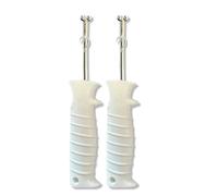 Extracteur à Poisson à libération Rapide, Outil de dissolvant de Crochet de Poisson Humain, Pince de Gorge Profonde en Acier Inoxydable, pêche Efficace enlever Les Pinces (2pcs)