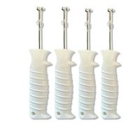 Extracteur à Poisson à libération Rapide, Outil de dissolvant de Crochet de Poisson Humain, Pince de Gorge Profonde en Acier Inoxydable, pêche Efficace enlever Les Pinces (4pcs)