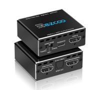 Extracteur audio 4K @ 120 Hz HDMI 2.1 eARC TVeARC Dolby A-tmos/Vision VRR/ALLM CEC Bypass HDCP2.3 SPDIF Sortie Plug & Play pour barres de sono/Sono-s ARC/eARC/PS5/Xbox