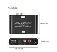 Extracteur audio ARC 192Khz Convertisseur ARC compatible HDMI