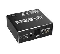 Extracteur audio HDMI 4K @ 60 Hz HDMI ARC, TV vers Toslink optique SPDIF et sortie stéréo 3,5 mm, prend en charge HDCP 2.2 DTS 5.1 pour barre de son, home cinéma PS5/PS4/PS3/Blu-ray/HDTV