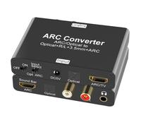 Extracteur audio HDMI ARC convertisseur audio DAC,adaptateur audio HDMI ARC Audio TV et convertisseur audio numérique 5.1