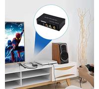 Extracteur Audio HDMI ARC Sortie SPDIF Coaxial Optique RCA Stereo 3.5 mm DAC 192 KHz pour TV DVD PS4 Blu-ray