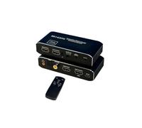 Extracteur audio HDMI EARC/ARC 4K @ 120, commutateur de sortie 2 en 1, vers optique+coaxial+convertisseur de son 3,5 mm, compatible TV/2.0/5.1/7.1, HDMI 2.1, HDR, HDCP2.3