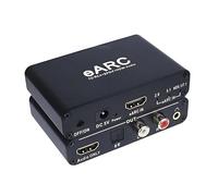 Extracteur audio HDMI Earc/Arc Audio Convertisseur HDMI vers Optique, Convertisseur audio 3,5 mm pour TV, barre de son, casque, prise jack 3,5 mm