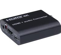 Extracteur Audio HDMI - PREMIUMCORD - 4K - Séparation Audio - Support Vidéo 3D - Noir