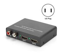 Extracteur audio stéréo HDMI avec prise en charge de la résolution 4K et sortie optique coaxiale RCA, conforme aux normes HDCP et facile à