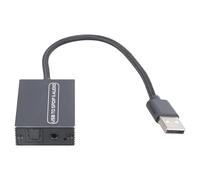 Extracteur auditif USB vers SPDIF optique et 3,5 mm pour home cinéma et jeux