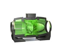 Extracteur centrifuge en conduit LINEO QUIET ES moteur EC Ø250mm 1485m3/h Noir XLAS250