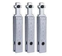 Extracteur clou - arrache-clou Kukko - 1-V-100-S - Jeu de 3 rallonges 100 mm pour extracteurs griffes