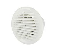 Extracteur d’air simple flux rond AIRYMAX 3 100 mm blanc | 502.100.100 | HOROZ
