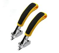 Extracteur d'agrafes d'ameublement, outil d'extraction d'agrafes de construction, extracteur d'agrafes robuste, outil de griffe de bureau, extracteur de griffe pour enlever le sol, le carton, le cadre