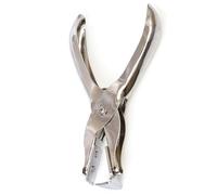 Extracteur d'agrafes professionnel en métal robuste - Pince d'extraction manuelle pour documents et meubles - Outil ergonomique pour retirer les clous