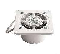 Extracteur d'air 100mm Silencieux 25W pour Salle de Bain - Ventilateur Extracteur Cuisine Garage Toilette Débit Air Élevé Moteur Puissant Conduit Ventilation Intérieure
