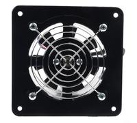 Extracteur d'Air 100mm Silencieux 6W pour Garage | Silencieux 26-50dB, 6W économe, débit 130 CFM, pour idéal garage, pour cave, anti-humidité