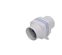 Extracteur d'air, 12V/24V DC Électrique 4 Pouces Droit 270CFM Ventilateur D'échappement Muet Yacht RV Cuisine Cabine Ventilateur D'échappement(24V)