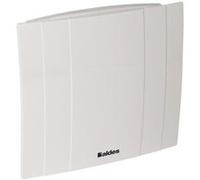 Aldes Extracteur d'air DECO 125 H – Déshumidificateur et programmateur – Blanc 230V