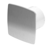 Extracteur d'air encastrable AWENTA - salle de bain, cuisine, WC - acier inoxydable - 100mm