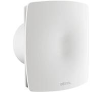 Extracteur d'air hygrovariable 2 allures Curv Confort 120 I - Ø120 - Blanc - ATLANTIC - 123238
