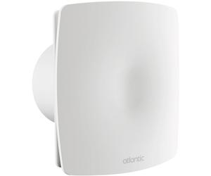 Extracteur d'air hygrovariable 2 allures Curv Confort 120 I - Ø120 - Blanc - ATLANTIC - 123238