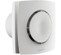 Extracteur d'air individuel ponctuel Curv Flash 100 I - Ø100 - Blanc - ATLANTIC - 123242