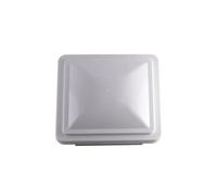extracteur d'air pour Camping-Car Remorque Camping-Car Blanc PP Couvercle en Plastique Remplacement Universel RV Toit Évent Couvercle Blanc Évent Couvercle 14 "x 14" lanterneau Camping Car(White)