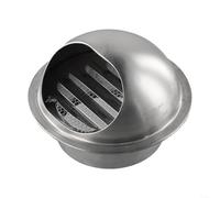 Extracteur d'air rond en acier inoxydable pour sèche-linge, salle de bain, cuisine, 100 mm/150 mm (100 mm)