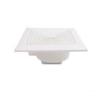 Extracteur d'air silencieux 100mm avec variateur, ventilateur de gaine DC économe en énergie pour salle de bain, cuisine et garage - Débit 130 CFM(10inch)