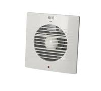 Extracteur d'air simple flux carré CLASSIC 120 mm blanc 500.000.120 HOROZ