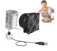 Extracteur d'air | Sourire Purificateur - Mini Ventilateur Pour Extracteur D'air Pour Cuisine Salle De Bains Fenêtre Air Fenêtre Salle De Bains Réglable Cuisine Mini Extractor U