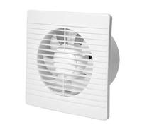 Extracteur D'air Ventilateur d'extraction d'air à grande vitesse de 4/6/8 pouces, conception de ventilateur d'extraction à économie d'énergie for salle de bain, cuisine, toilettes(6 in)