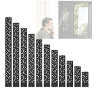 Extracteur D'Air Vertical Pour FenêTre, ModèLe Pour FenêTres Coulissantes, Autoportant, à Vitesse Variable, Pour Chambres, Espaces EnfuméS Installation Sans PerçAge Ni Encastrement(53.1-57.1)